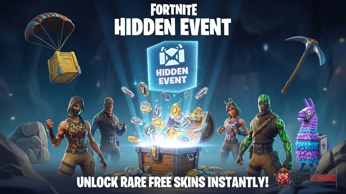 Fortnite Hidden Event – Unlock Rare Free Skins Instantly!